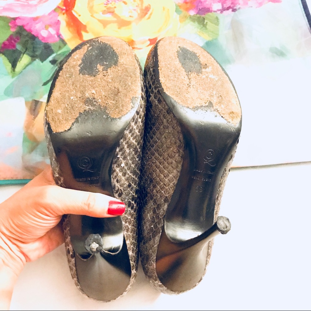 Authentic Alexander Mcqueen Python Heels - image 3